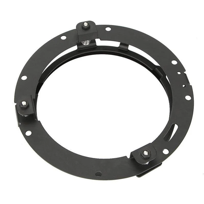 7'' ROUND LED LIGHT MOUNTING RING FOR HARLEY DAVIDSON MODELS - Image 5