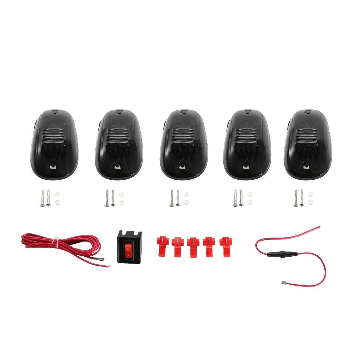 (5pcs/set) 12 LED Yellow Trailer Truck Roof Top Marker Light - Image 8