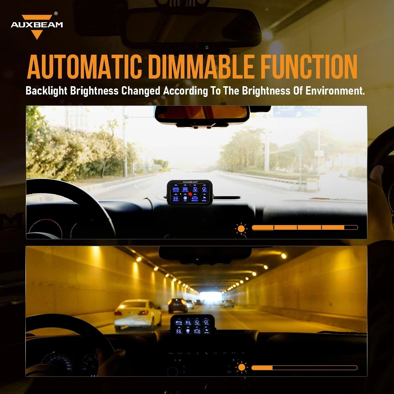 6/8 Gang LED Switch Panel, Off Road Light Controller - Image 6