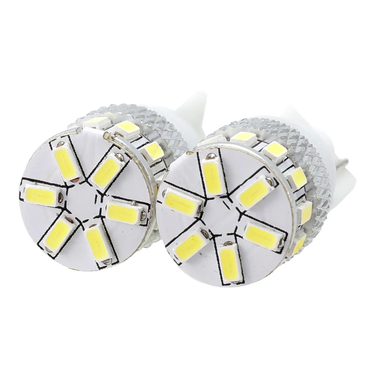 168 2825 W5W T10 LED License Plate/Side Marker/Interior Light Bulbs 4W 300% High Brightness CAN-Bus Error Free 6500K White | 2 Bulbs - Image 4
