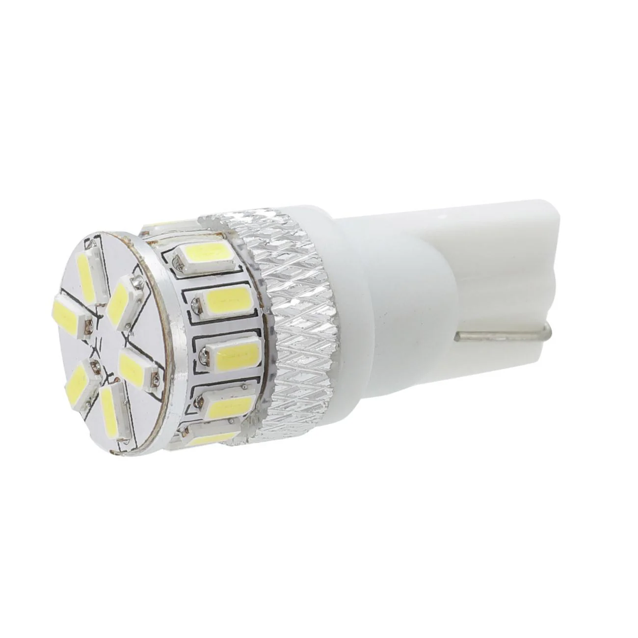 168 2825 W5W T10 LED License Plate/Side Marker/Interior Light Bulbs 4W 300% High Brightness CAN-Bus Error Free 6500K White | 2 Bulbs - Image 5