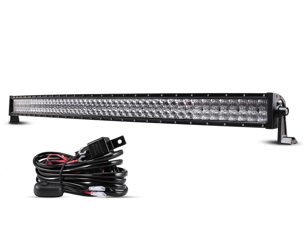5D Series 22 Inch/32 Inch/42 Inch/50 Inch/52 Inch Combo Beam Straight/Curved Double Row LED Light Bar - Image 21