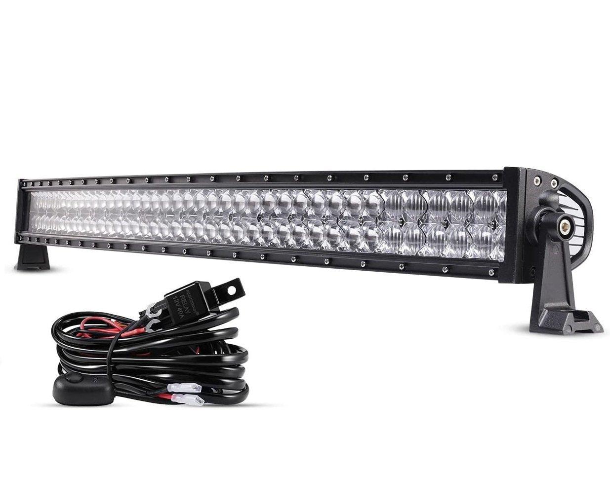 5D Series 22 Inch/32 Inch/42 Inch/50 Inch/52 Inch Combo Beam Straight/Curved Double Row LED Light Bar - Image 25