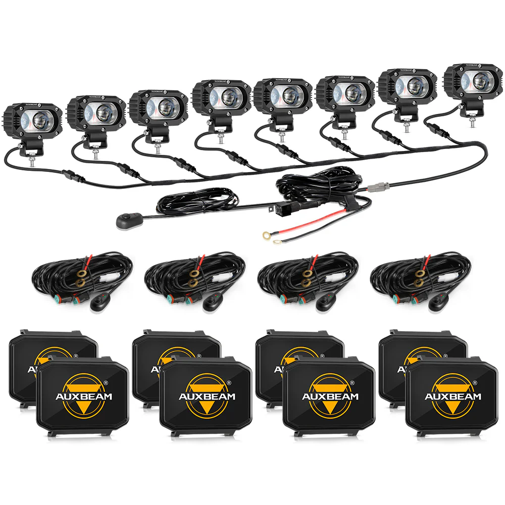 R4 Series | 4 Inch 60W Spot Beam LED Pods Light White Driving Light - Image 17