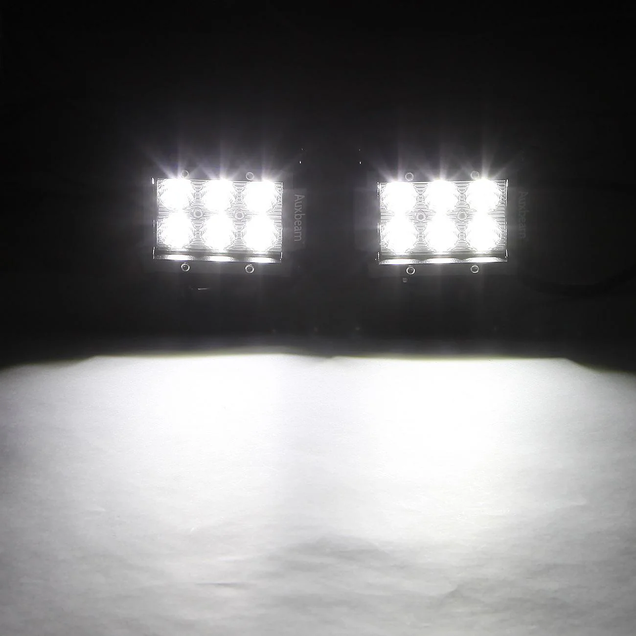 4" Classic-SM Series Dual Row LED Pod Light 6000K White Spot/Flood for SUV ATV UTV Trucks Pickup Boat - Image 5