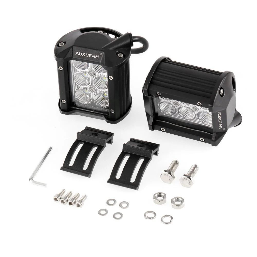 4" Classic-SM Series Dual Row LED Pod Light 6000K White Spot/Flood for SUV ATV UTV Trucks Pickup Boat - Image 8