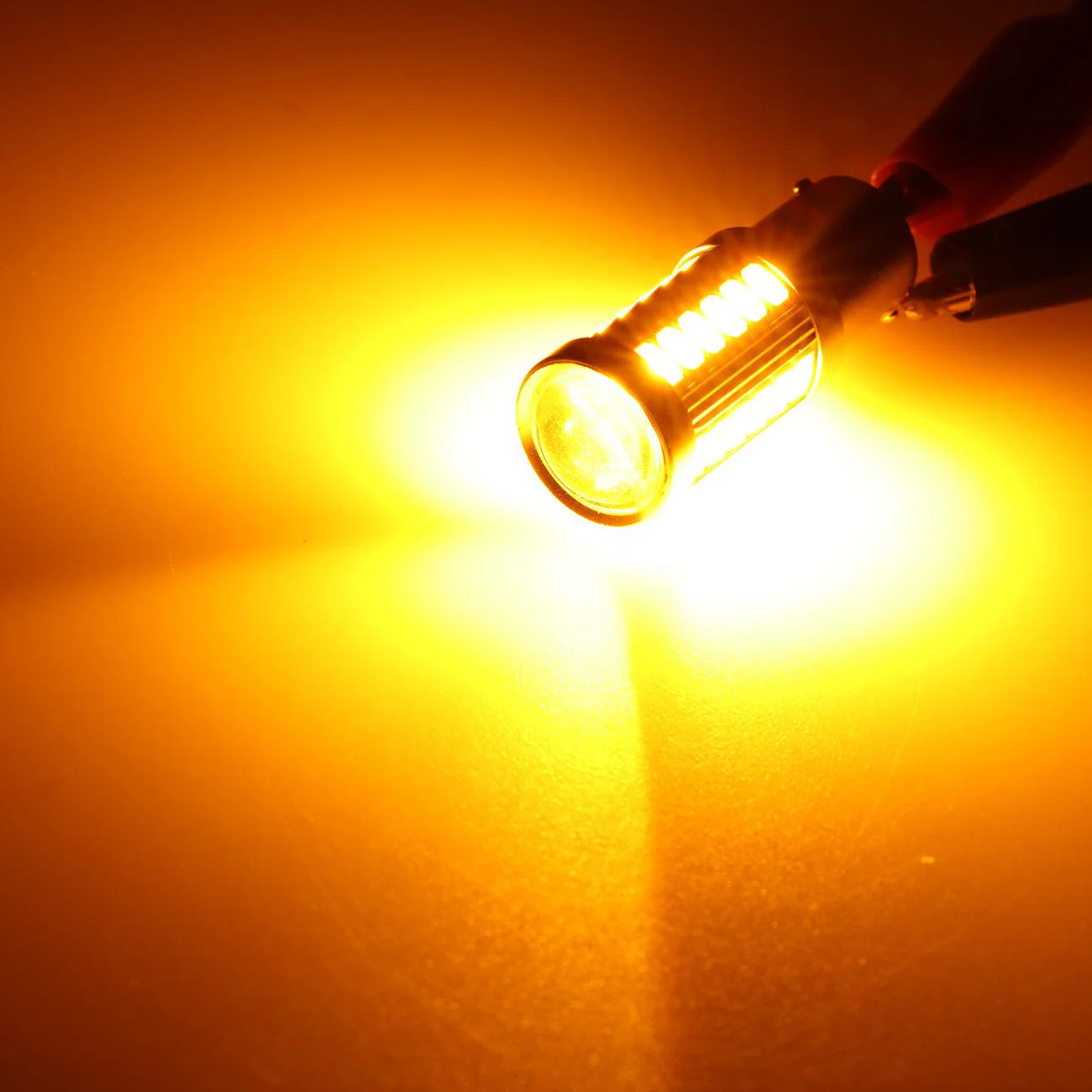 1156 P21W BA15S LED Brake/Reverse/Parking/Tail/Turn Singnal Light Bulbs 50W 8000LM Cool White/Amber/Red 33 Series | 2 Bulbs - Image 10