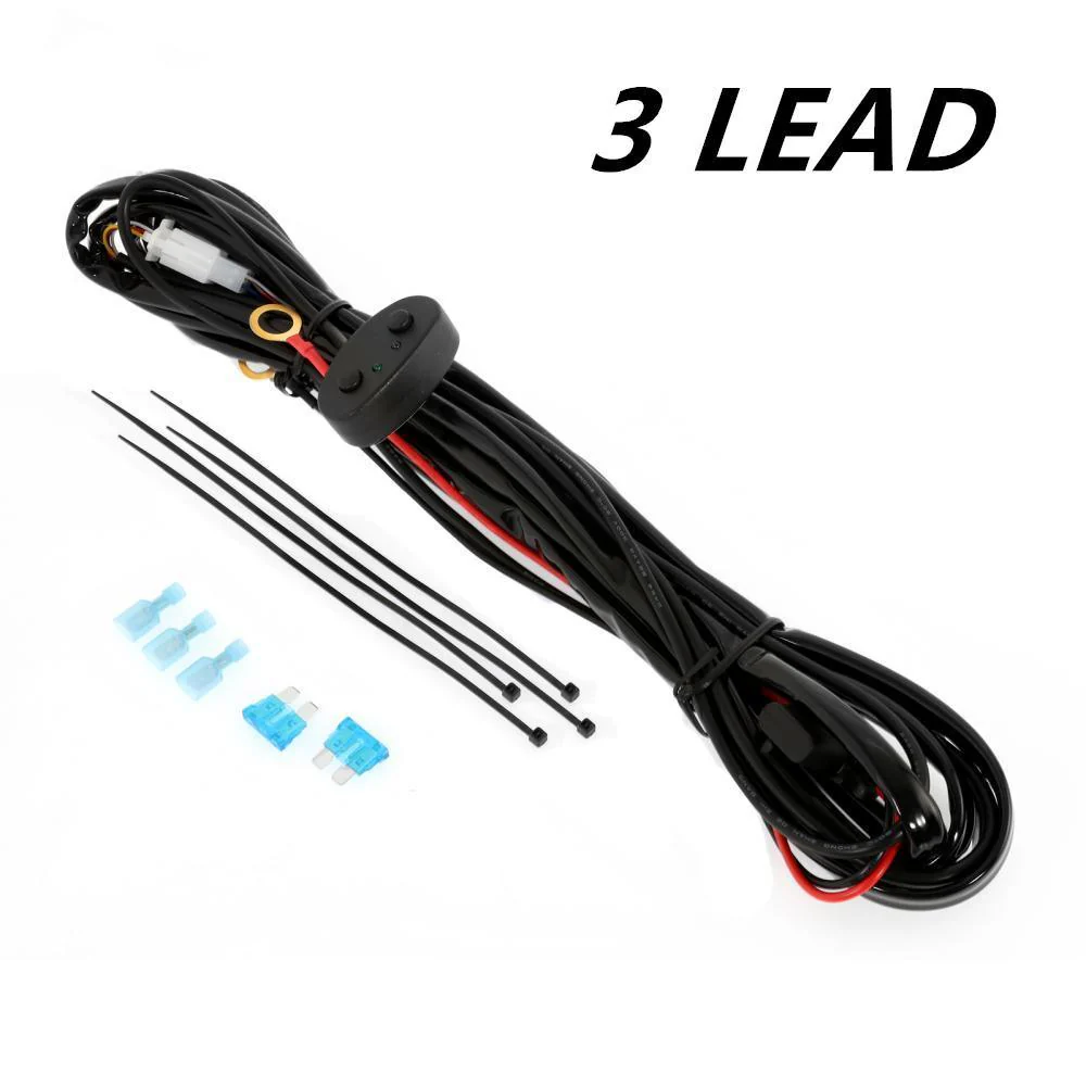 Wiring Harness 10FT, Customized for AUXBEAM 6 Modes LED Light Bar, 12V 40A Relay for Switching Between Different Modes - Image 11