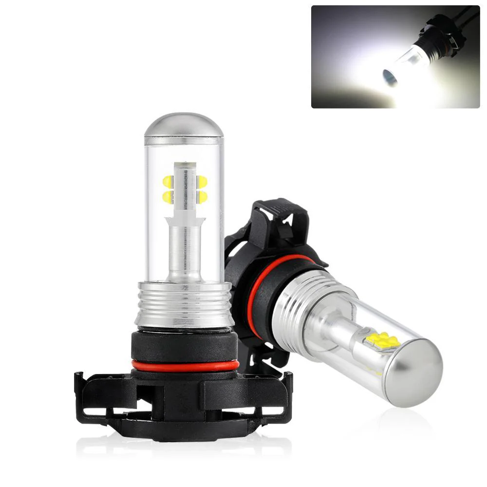 (2pcs/set) SMD 20W 7000LM Natural White/AMBER Led Fog Light Bulbs - Image 13