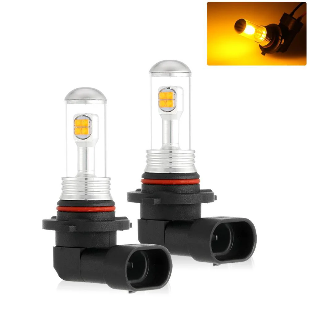 (2pcs/set) SMD 20W 7000LM Natural White/AMBER Led Fog Light Bulbs - Image 19