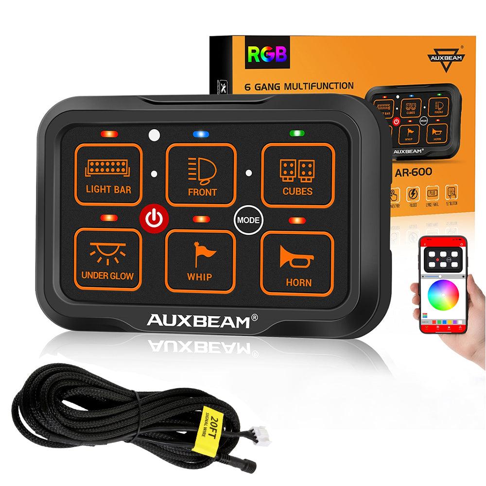 AR Series 6 Gang (AR-600) RGB Switch Panel with APP, Toggle/ Momentary/ Pulsed Mode Supported (One-Side Output)) - Image 10