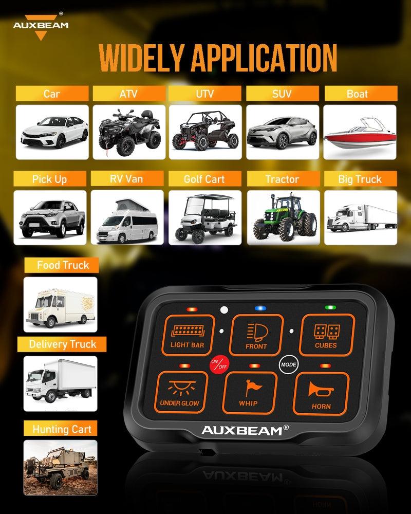 AR Series 6 Gang (AR-600) RGB Switch Panel with APP, Toggle/ Momentary/ Pulsed Mode Supported (One-Side Output)) - Image 7