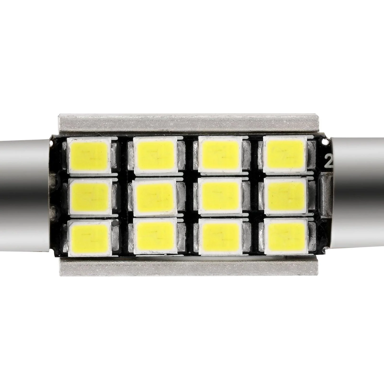 39MM DE3174 1.54" Festoon LED Interior/Dome/Map/License Plate Light Bulbs 2.7W 400LM 6500K White | 2 Bulbs - Image 3