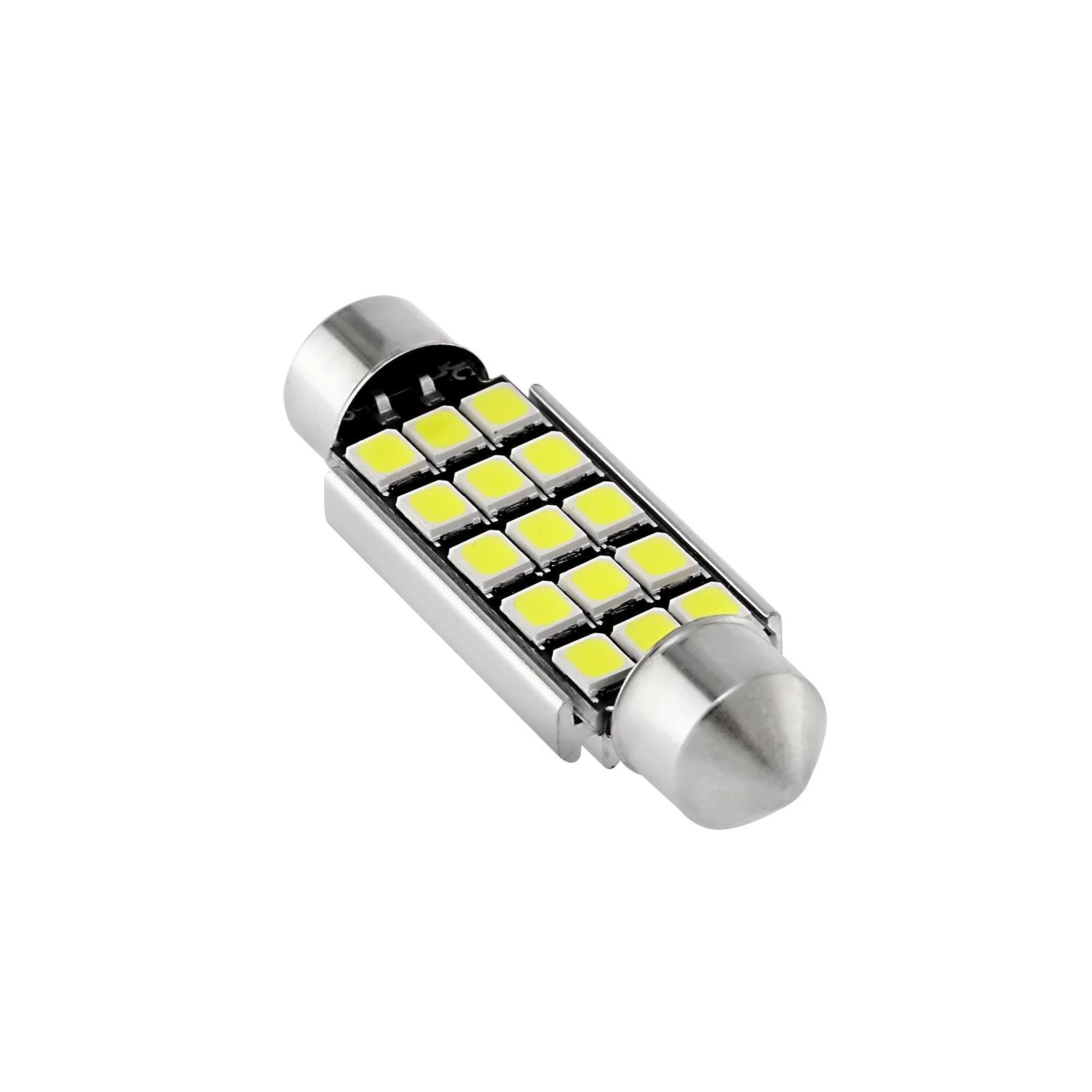 41MM 578 211-2 212-2 214-2 1.61" Festoon LED Interior/Dome/Map/License Plate Light Bulbs 2.7W 500LM 6500K White | 2 Bulbs - Image 13