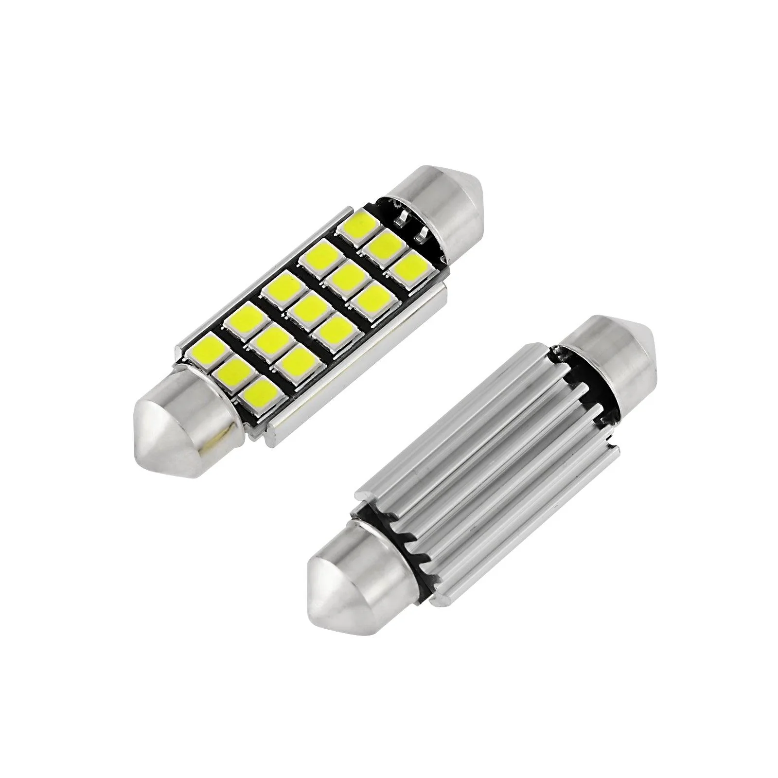 41MM 578 211-2 212-2 214-2 1.61" Festoon LED Interior/Dome/Map/License Plate Light Bulbs 2.7W 500LM 6500K White | 2 Bulbs - Image 15