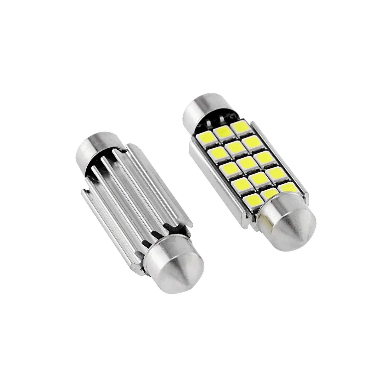 41MM 578 211-2 212-2 214-2 1.61" Festoon LED Interior/Dome/Map/License Plate Light Bulbs 2.7W 500LM 6500K White | 2 Bulbs - Image 16