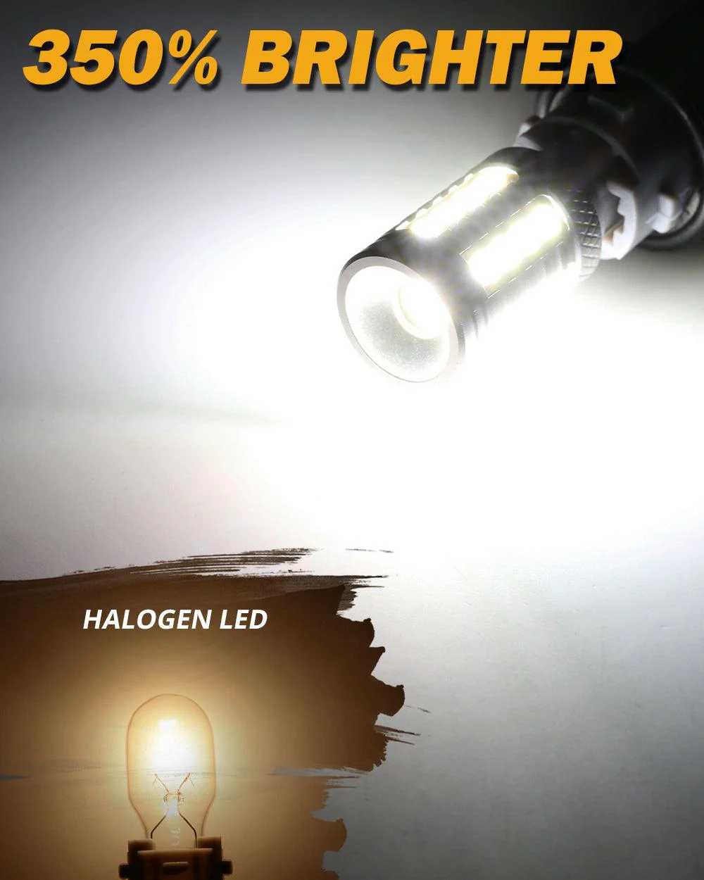 912 921 T15 W16W LED Reverse Back-up Light Bulbs 20W 350% High Brightness CAN-Bus Error Free 6500K White B3 Series | 2 Bulbs - Image 9