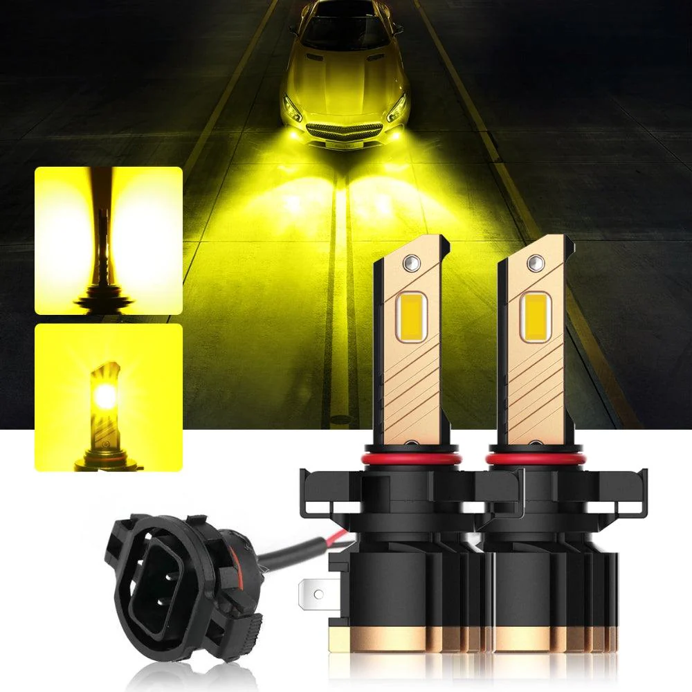 (2pcs/set) Z3 White/Yellow LED Fog Light/DRL BULBS 44W 8000LM - Image 11