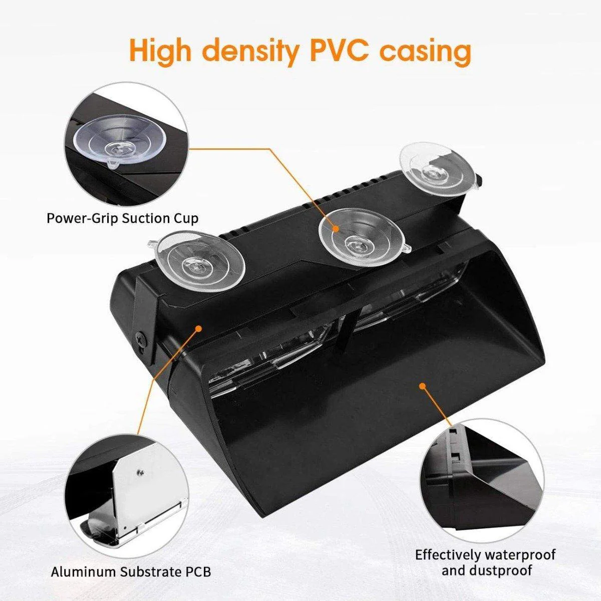 16 LED Emergency Warning light Strobe Light With Suction Cups - Image 5