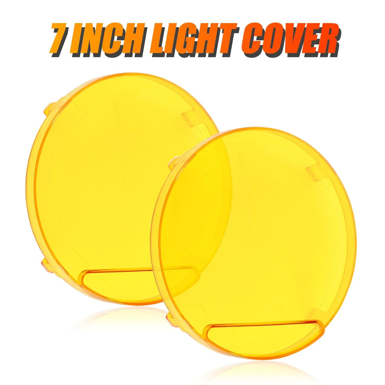 (2pcs/set) 7 Inch 240W Round Offroad LED Driving Lights with DRL+Amber/Black Covers(Optional) for SUV ATV UTV Trucks Pickup Boat - Image 14