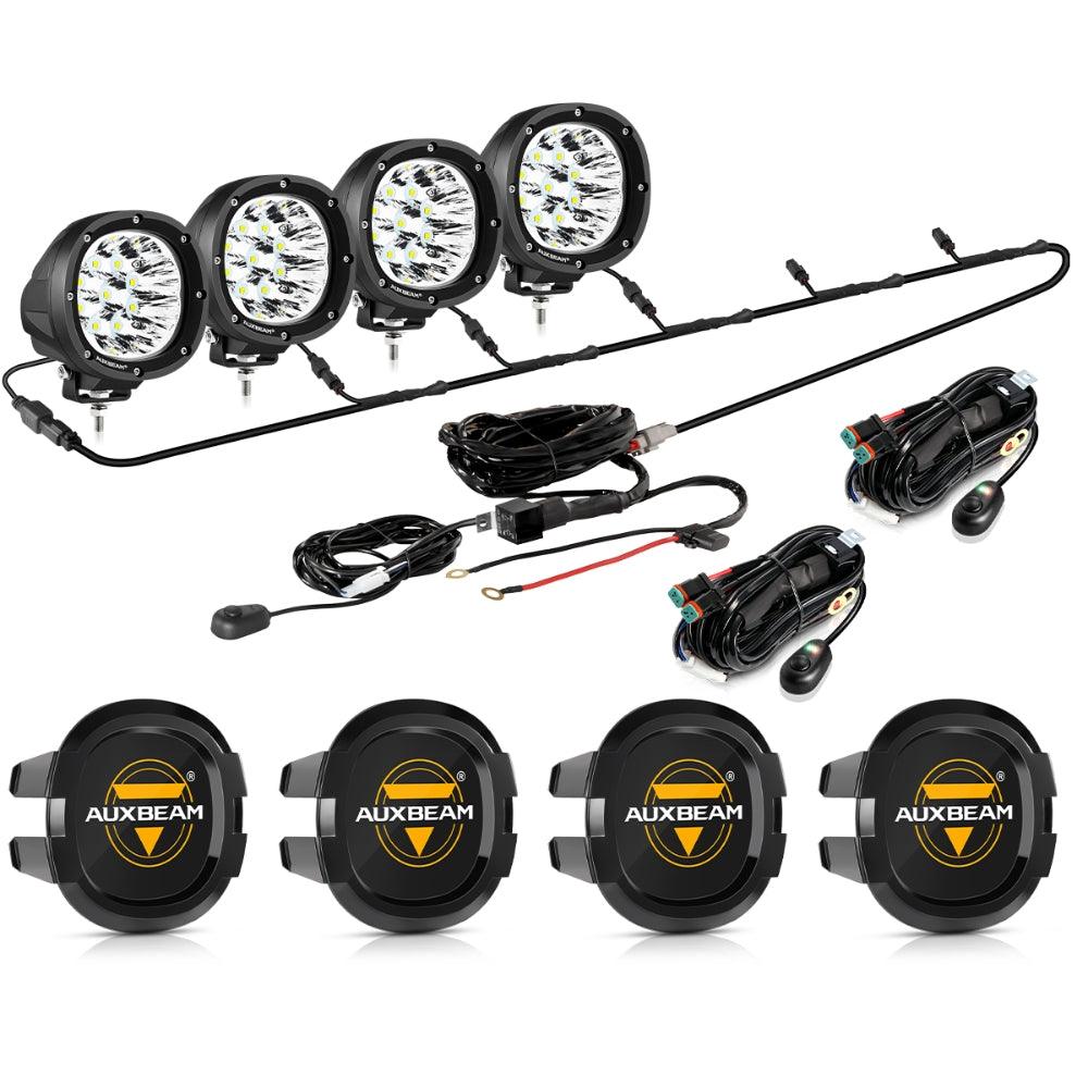 P4 Series | 4 Inch 90W Round LED Driving Lights Spot White Pod Lights - Image 19