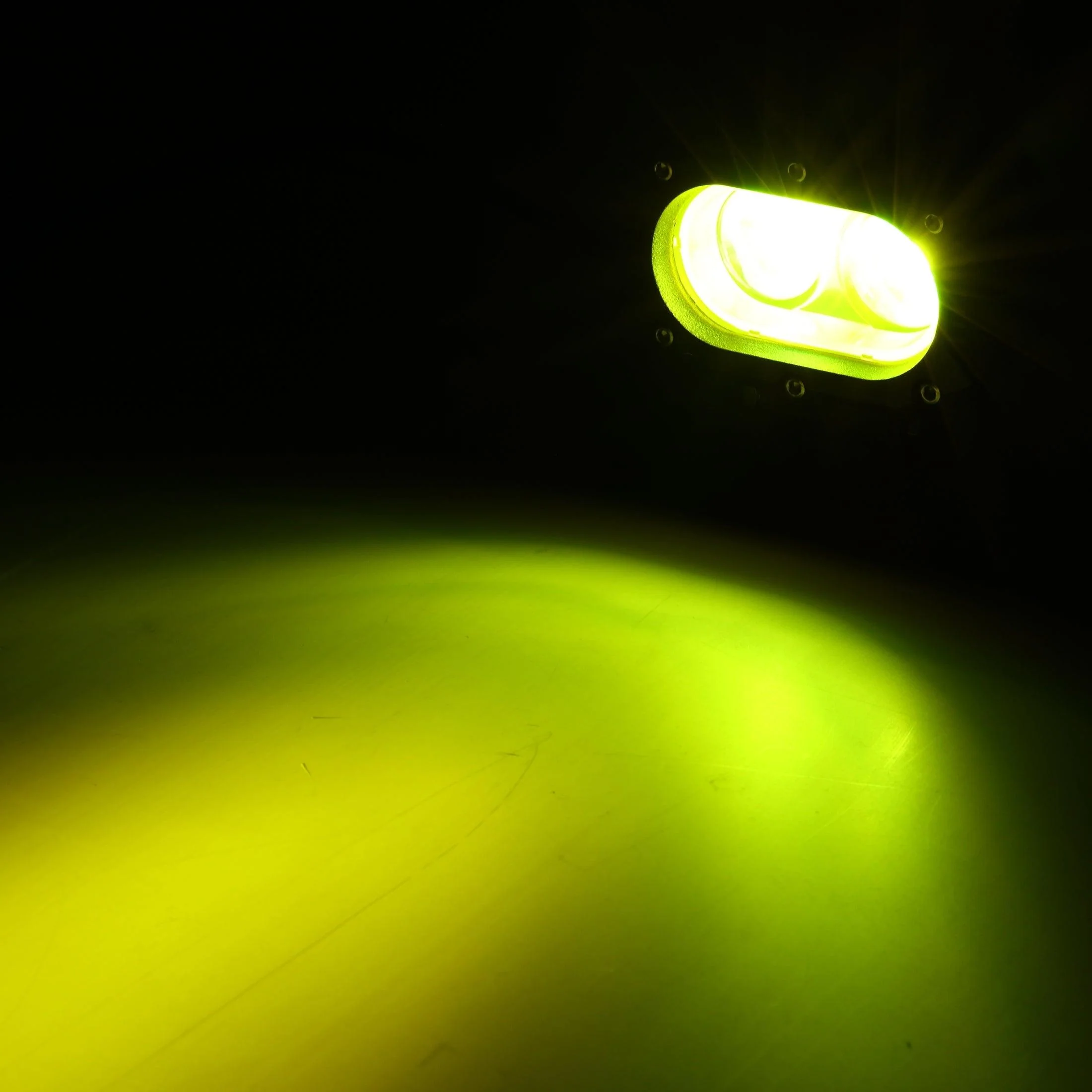 R4 Series | 4 Inch 60W LED Pods Light Flood Beam Amber Light - Image 9