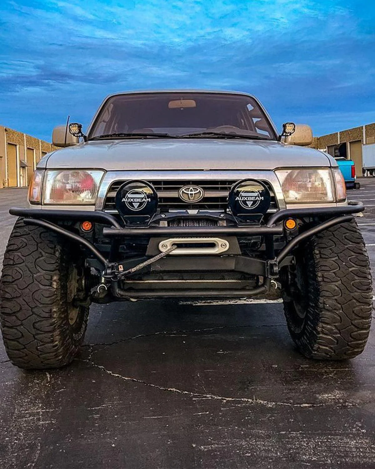 XP-ULTRA Series 3 INCH 96W 9600LM LED PODS 6 MODES WHITE AMBER FLASHING LED DRIVING LIGHTS - Image 4