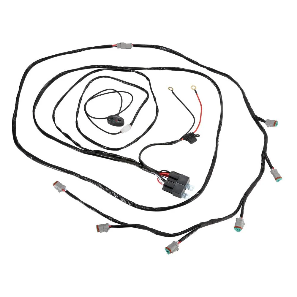 C4 Series | 4 Inch 110W 11000LM LED Pods Offroad LED Driving Lights with Amber DRL - Image 10